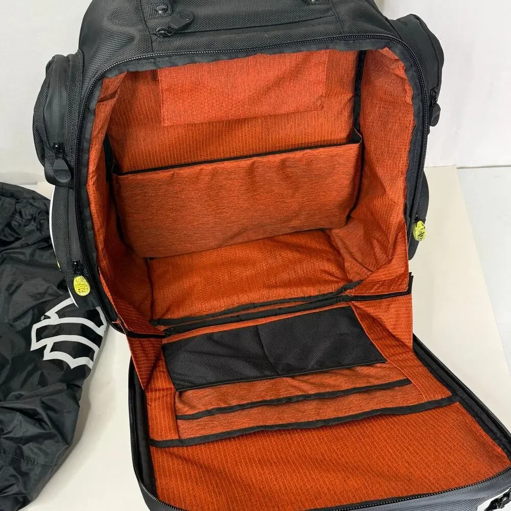 Harley Davidson Onyx Weekender Bag Backpack Premium Luggage with Cover PAINTED
